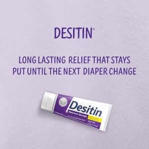 Desitin Max Strength Diaper Rash Cream – 40% Zinc Oxide