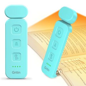 Gritin Rechargeable Book Light - Eye Caring & Dimmable