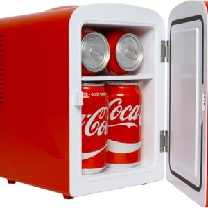 Coca-Cola Polar Bear 6-Can Portable Mini Fridge