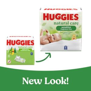 Huggies Natural Care Sensitive Baby Wipes – Unscented