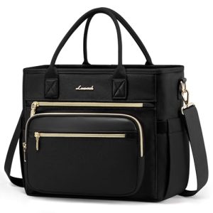LOVEVOOK Insulated Lunch Bag for Women – Wide Opening, Leakproof
