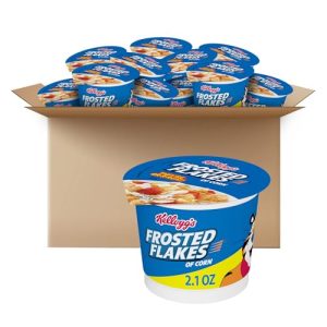 Kellogg’s Frosted Flakes Cereal Cups – 12 Pack