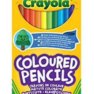 Crayola 12-Pack Assorted Coloring Pencils for Kids