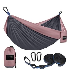 Kootek Portable Camping Hammock with Tree Straps