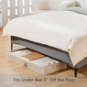 Berdeng 3-Pack Under Bed Storage – Low Profile Organizer