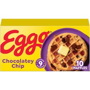 Eggo Chocolatey Chip Waffles - Sweet Frozen Breakfast 10ct