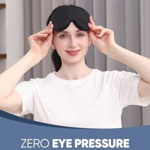 MZOO 3D Sleep Mask – Zero Pressure, Side Sleeper