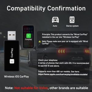 Wireless CarPlay Adapter: Fast & Stable iPhone Connect