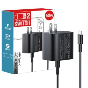 Mosyee 60W USB-C Charger for Nintendo Switch 2 & OLED