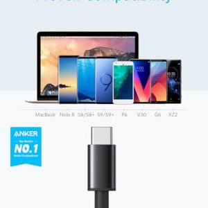 Anker USB A to USB C Cable 2-Pack (3FT) – Black