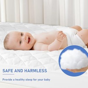 GRT 2 Pack Waterproof Crib Mattress Protector