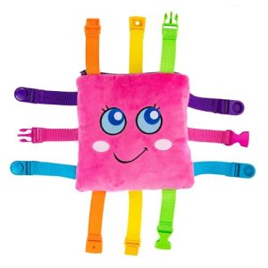 Buckle Toys Bella Square: Toddler Activity Game