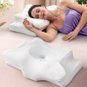 Orthopedic Memory Foam Cervical Pillow for Neck Relief