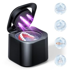 Ultrasonic Retainer Cleaner for Oral Appliances & Jewelry