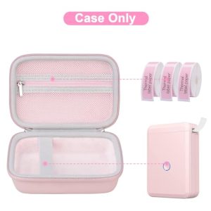Canboc Case for NIIMBOT D110 Label Maker – Pink
