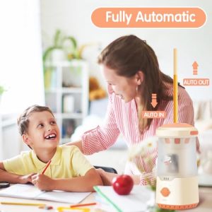 deli Spaceship Electric Pencil Sharpener – Auto In/Out