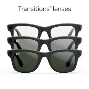 Ray-Ban Meta Wayfarer Smart Glasses with Transition Lenses