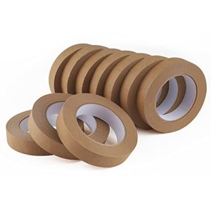 Lichamp 10-Pack Brown Painters Tape - Medium Adhesive 1-Inch