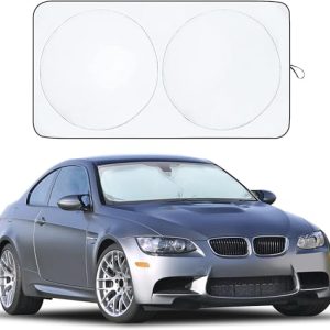 EcoNour Car Windshield Sunshade – Blocks 99% Heat UV