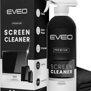 EVEO® Screen Cleaner Kit: Streak-Free TV, Monitor, Laptop
