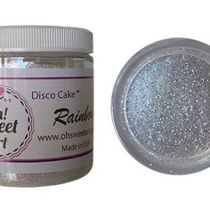 Oh! Sweet Art Rainbow Disco Dust - Edible Cake Decorating 4oz