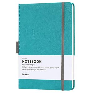 Lemome A5 Hardcover Notebook - College Ruled, 180 Pages