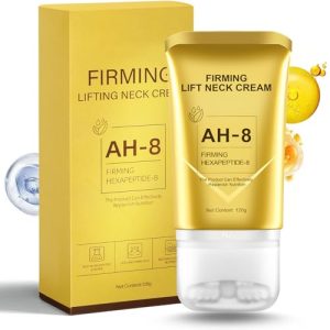 AH-8 Neck Firming Cream - Hexapeptide Anti-Aging for Crepey Skin