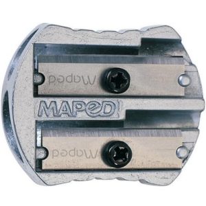 Maped Classic 2-Hole Metal Pencil Sharpener – Durable