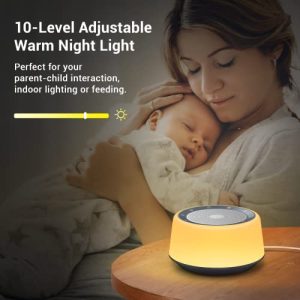 BGOVERSS White Noise Sound Machine for Baby & Adults