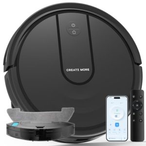Bagotte 4-in-1 Robot Vacuum & Mop: 5000Pa Power