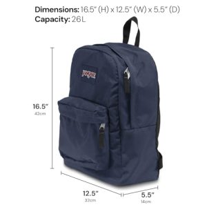JanSport SuperBreak One Backpack – Durable Black Bookbag
