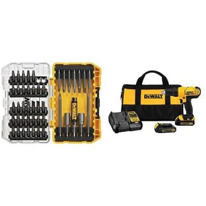 DEWALT 20V MAX Drill/Driver & 45-Pc Screwdriving Set
