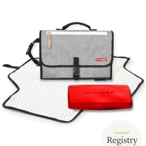 Skip Hop Pronto Portable Baby Changing Pad – Grey Melange