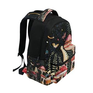 Kids Mushroom Butterfly Backpack – Girls & Boys School Bag