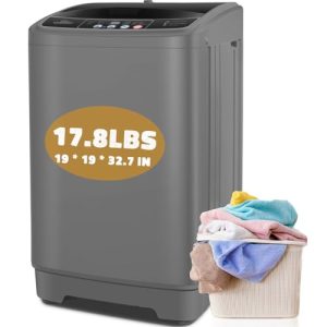 Nictemaw 17.8lb Full Auto Washer Dryer – Compact