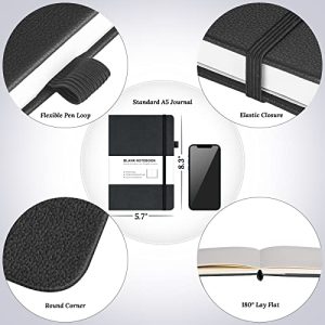 7-Pack Blank Leather Journal Notebooks – A5 Unlined