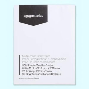 Amazon Basics Multipurpose Printer Paper - 500 Sheets