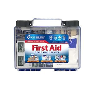 OSHA-Compliant 260-Pc 50-Person First Aid Kit