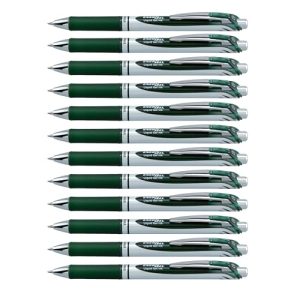Pentel EnerGel RTX Pens - Forest Green Ink (12-Pack)