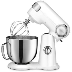 Cuisinart SM-50 5.5-Quart Stand Mixer, White Linen