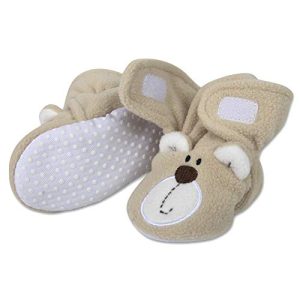 Cozy Fleece Baby Booties: Soft Sherpa Crib Shoes