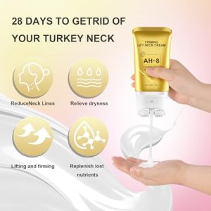 AH-8 Neck Firming Cream – Hexapeptide Anti-Aging for Crepey Skin