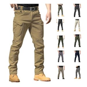 Men's Tactical Cargo Pants - Waterproof Hiking