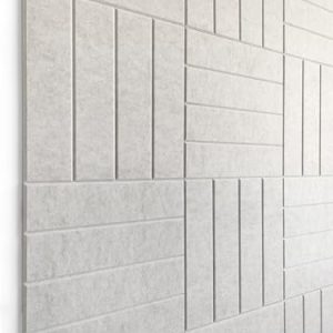 12-Pack Large Felt Wall Tiles | Removable Adhesive