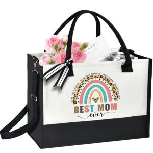 Large Canvas Tote Bag – Gifts for Mom, Her, Wife, Teacher