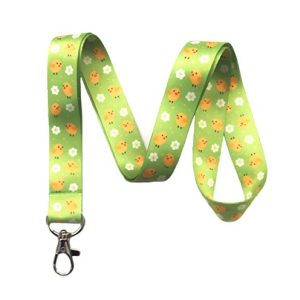 Easter Spring Chicks Lanyard Key Chain & ID Holder