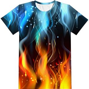 Unisex 3D Graphic Print T-Shirts for Kids & Teens