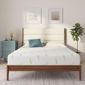 NapQueen Twin 8in Green Tea Memory Foam Mattress
