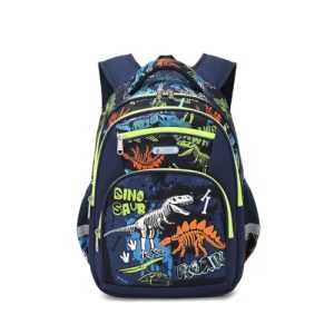 Cusangel Kids Dinosaur Backpack – Glow in Dark 16-inch