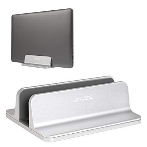JARLINK Vertical Aluminum Laptop Stand (Silver)
